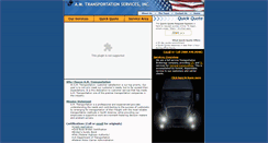 Desktop Screenshot of amtransportation.com